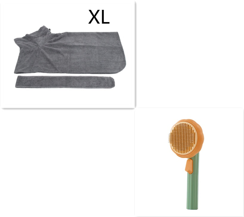 Pet Brush Self-cleaning Comb Looper For Hair Removal
