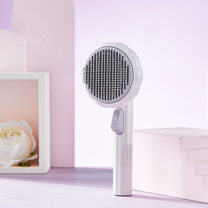 Pet Brush Self-cleaning Comb Looper For Hair Removal