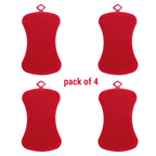 Silicone sponge kitchen Cleaning Brushes