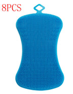 Silicone sponge kitchen Cleaning Brushes