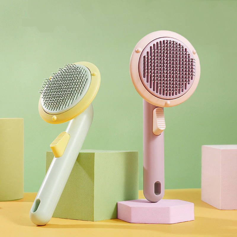 Pet Brush Self-cleaning Comb Looper For Hair Removal