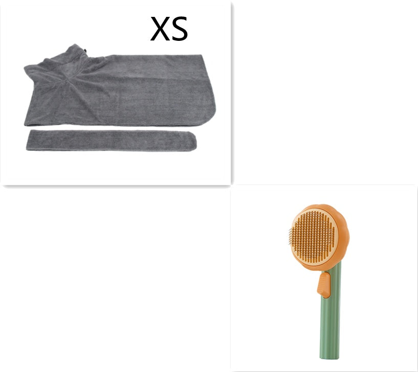 Pet Brush Self-cleaning Comb Looper For Hair Removal