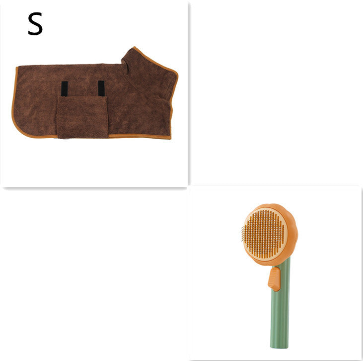 Pet Brush Self-cleaning Comb Looper For Hair Removal