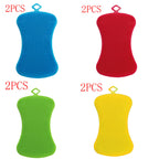 Silicone sponge kitchen Cleaning Brushes