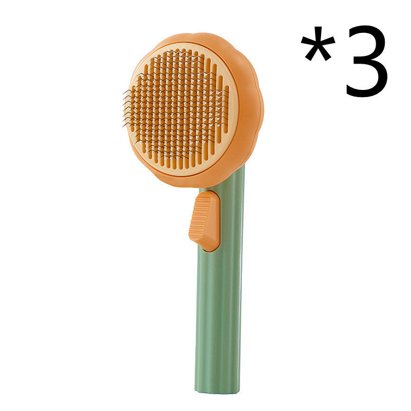 Pet Brush Self-cleaning Comb Looper For Hair Removal