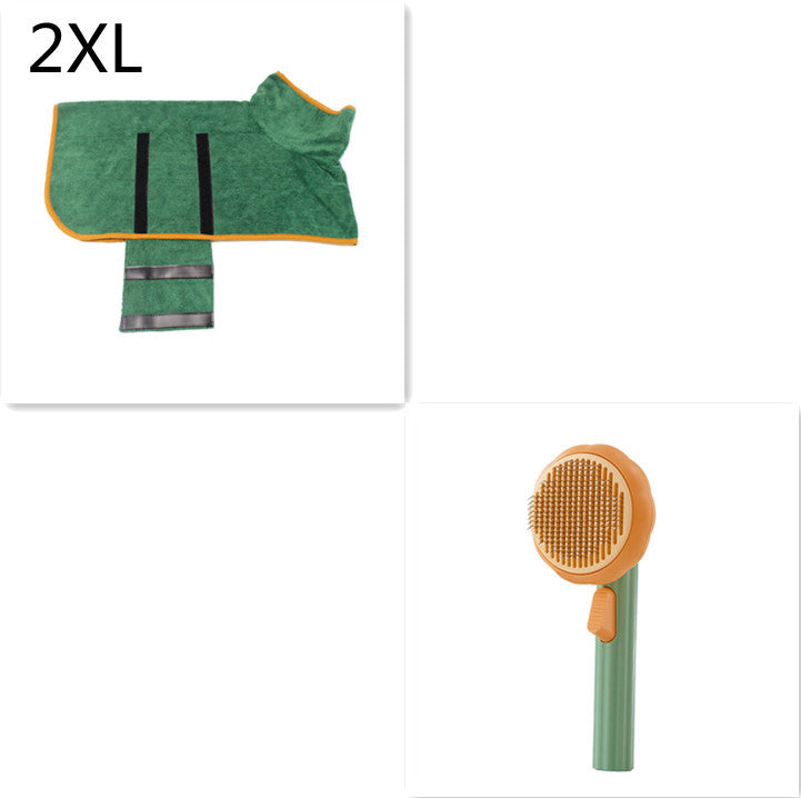 Pet Brush Self-cleaning Comb Looper For Hair Removal
