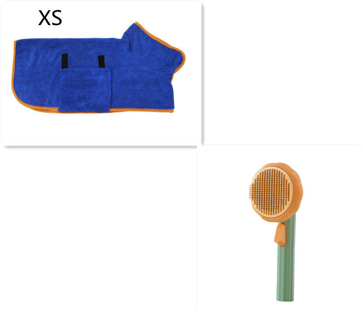 Pet Brush Self-cleaning Comb Looper For Hair Removal