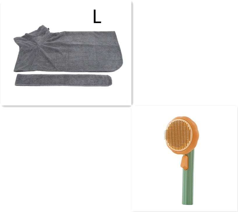 Pet Brush Self-cleaning Comb Looper For Hair Removal