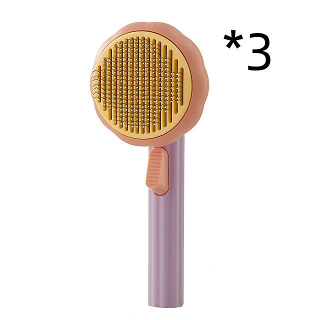 Pet Brush Self-cleaning Comb Looper For Hair Removal
