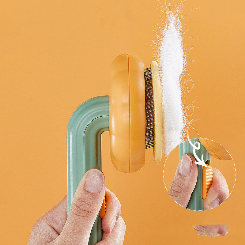 Pet Brush Self-cleaning Comb Looper For Hair Removal