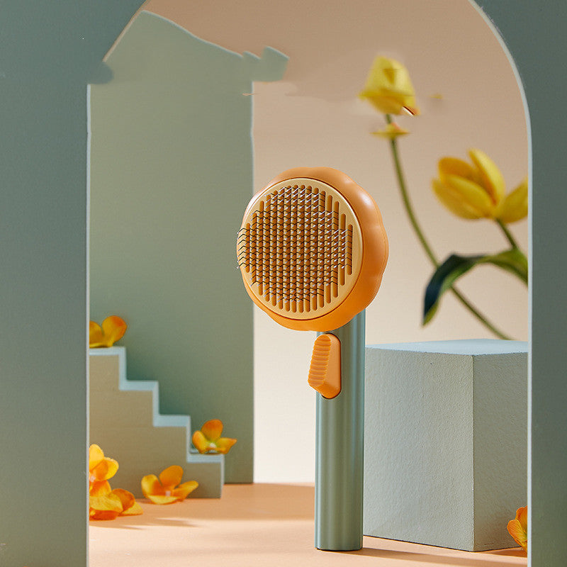 Pet Brush Self-cleaning Comb Looper For Hair Removal