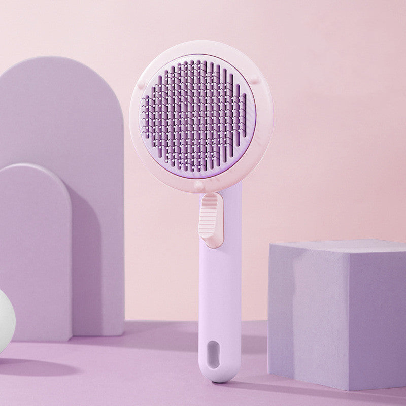 Pet Brush Self-cleaning Comb Looper For Hair Removal